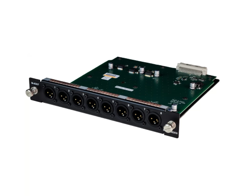 Allen & Heath DLIVE-M-DL-AOUT-A (M-DL-AOUT-AX) Модуль 8 балансных линейных выходов XLR