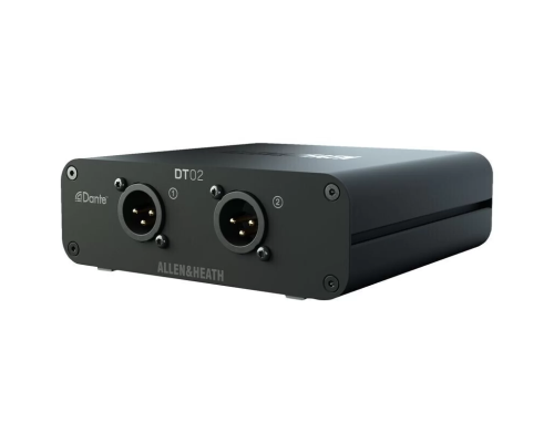 Allen & Heath DT02-M/X Аудиоинтерфейс Dante, 0x2