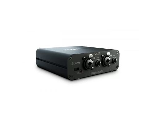 Allen & Heath DT20-M/X Аудиоинтерфейс Dante, 2x0