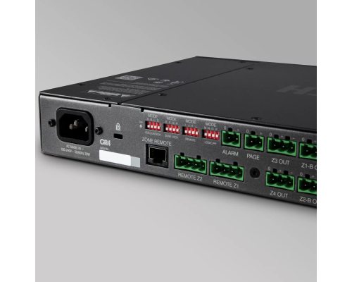 Allen & Heath GR4 Зонный микшер, 4 микр. входа, 4 стерео входа, 4 зонных выхода