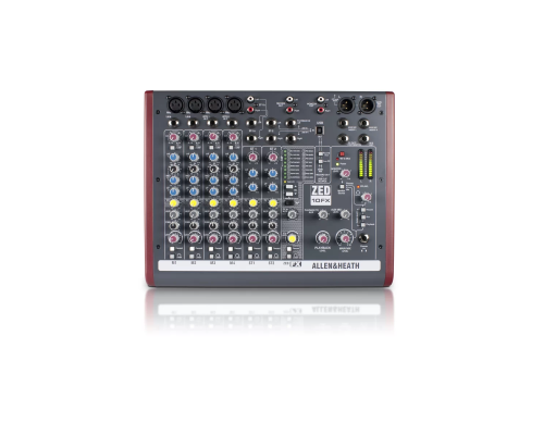 Allen & Heath ZED-10FX (ZED10FX) 8-канальный аналоговый микшер, FX