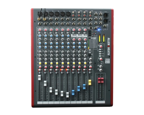 Allen & Heath ZED-12FX (ZED12FX) 12-канальный аналоговый микшер, FX