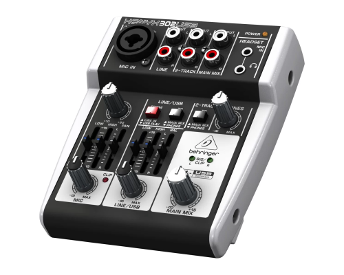 Behringer 302USB 2-канальный микшерный пульт