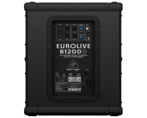 Behringer B1220D Pro Активный сабвуфер, 500 Вт., 12"