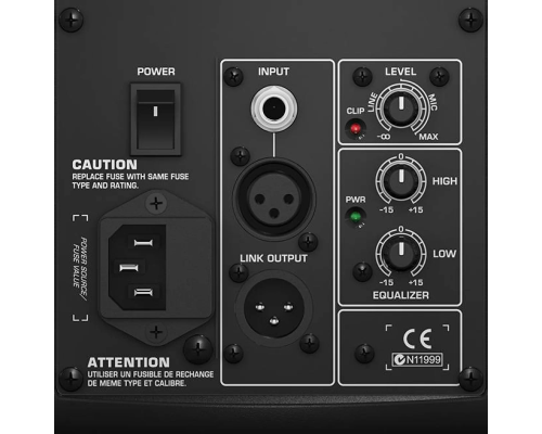 Behringer B208D Активная АС, 200 Вт., 8"