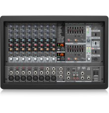 Behringer PMP1680S 10-канальный активный микшер, 2x600 Вт.
