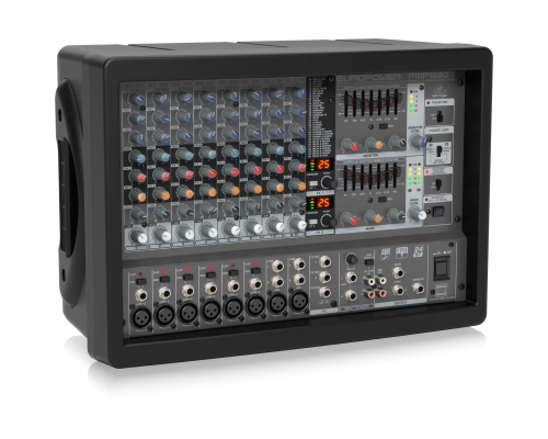 Behringer PMP1680S 10-канальный активный микшер, 2x600 Вт.
