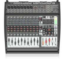 Behringer PMP4000 16-канальный активный микшер, 2x800 Вт.