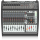 Behringer PMP4000 16-канальный активный микшер, 2x800 Вт.