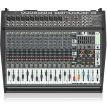 Behringer PMP6000 20-канальный активный микшер, 2x600 Вт.