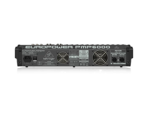 Behringer PMP6000 20-канальный активный микшер, 2x600 Вт.