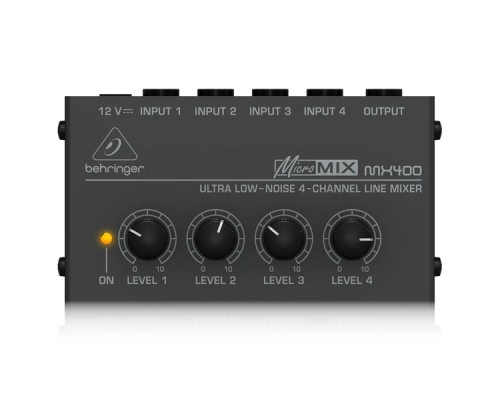 Behringer MX400 4-канальный линейный микшер