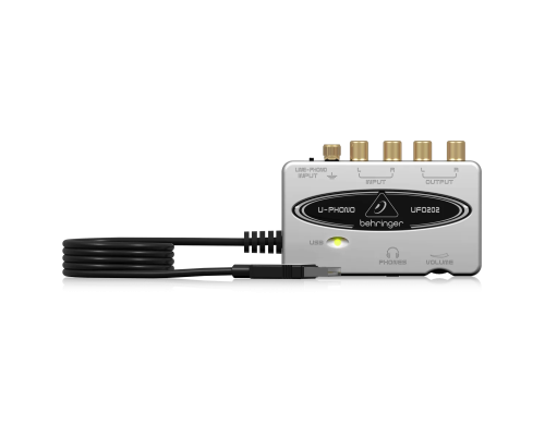 Behringer UFO202 USB аудиоинтерфейс с фонокорректором