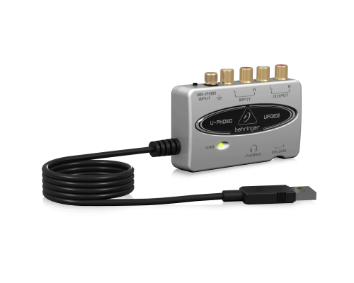 Behringer UFO202 USB аудиоинтерфейс с фонокорректором