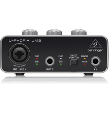 Behringer UM2 USB аудиоинтерфейс, 2x2