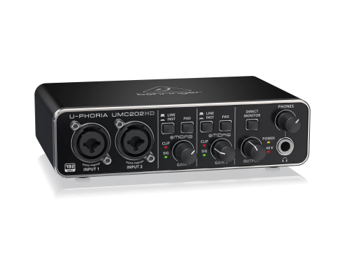 Behringer UMC202HD USB аудиоинтерфейс, 2x2