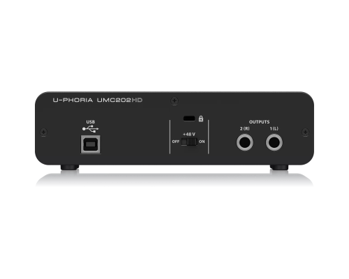 Behringer UMC202HD USB аудиоинтерфейс, 2x2