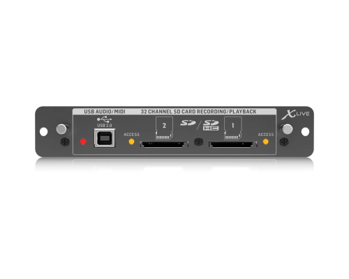 Behringer X-LIVE Карта расширения для цифрового микшера Х32