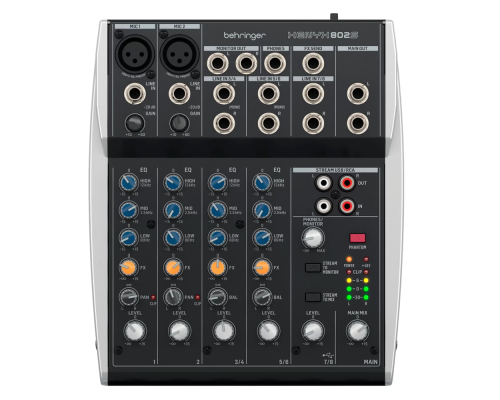 Behringer Xenyx 802S 8-канальный аналоговый микшер