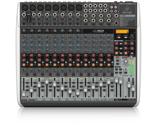 Behringer QX2222USB 22-канальный аналоговый микшер