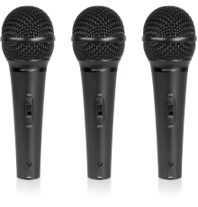 Behringer XM1800S Динамические микрофоны с выключателем, в кейсе