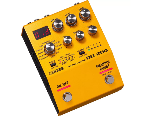 Boss OD-200 Гибридная педаль эффектов овердрайв/дисторшн