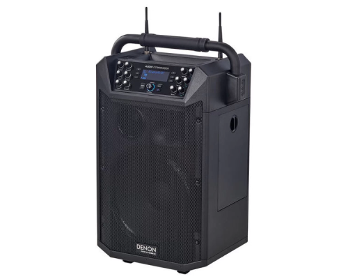 Denon Audio Commander Портативная АС, 200 Вт., 12", МР3, Bluetooth, 2 микрофона