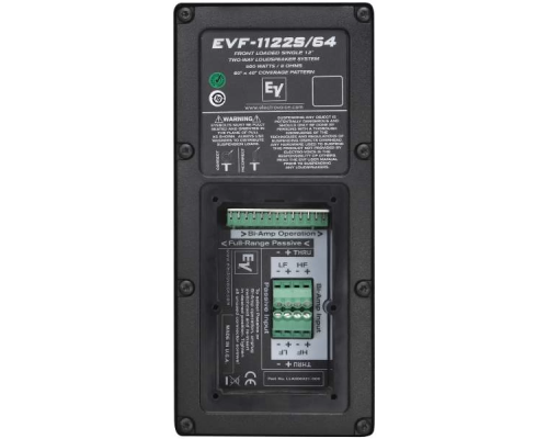 Electro-Voice EVF-1122S/94-FGB Пассивная АС, 1200 Вт., 12"