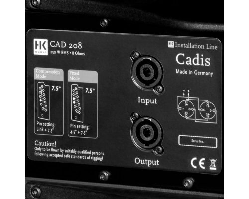 HK Audio CAD 208 Всепогодный элемент ЛМ, 500 Вт., 2х8"
