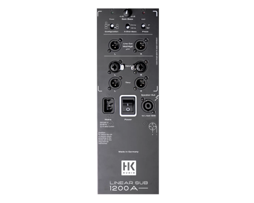 HK Audio L Sub 1200 A Активный сабвуфер, 1200 Вт., 2х10"