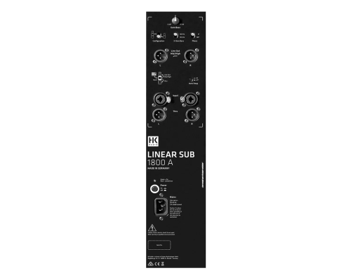 HK Audio L Sub 1800A Активный сабвуфер, 1200 Вт., 18"