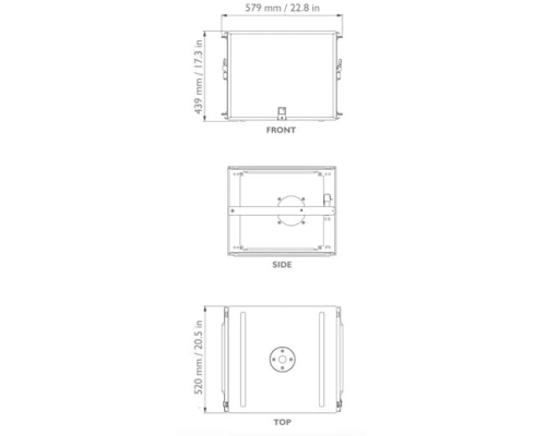 L-Acoustics SB15m Пассивный сабвуфер, 608 Вт., 15
