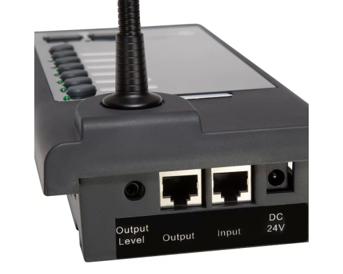 RCF BM 2006 Настольный пейджинговый микрофон на 6 зон для ZM 2124 / ZM 2100