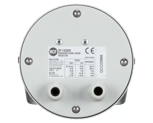 RCF DP 1420EN Звуковой прожектор, 20 Вт., 5