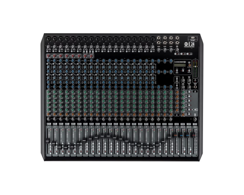 RCF E 24 24-канальный аналоговый микшерный пульт, USB, FX