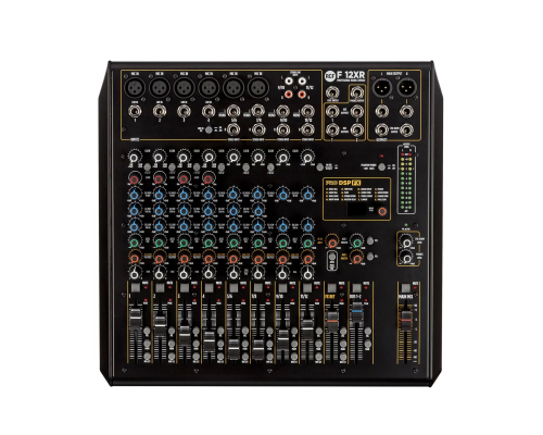 RCF F 12XR 12-канальный аналоговый микшерный пульт, USB, FX