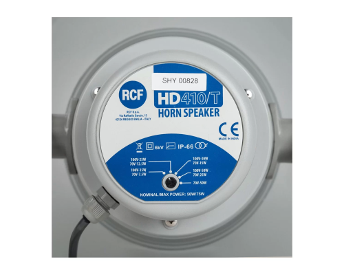 RCF HD 410T Рупорный громкоговоритель, 50/75 Вт, 70-100 В