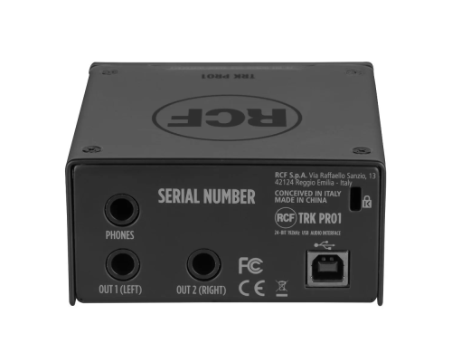 RCF TRK PRO1 Аудиоинтерфейс USB, 1x2