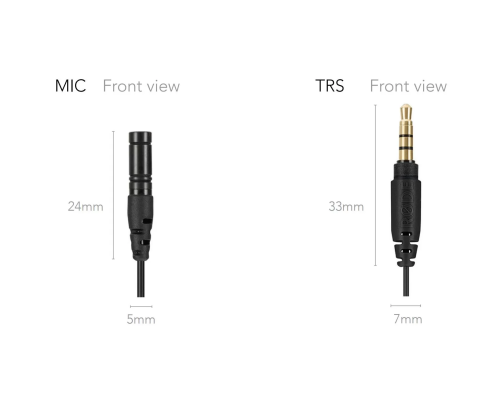 RODE Lavalier GO Петличный микрофон c разъём TRS 3,5мм