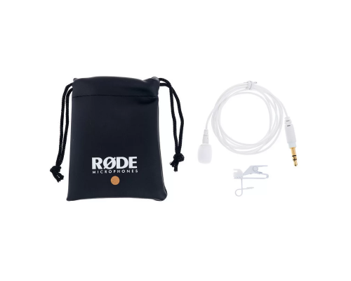 RODE Lavalier GO White Петличный микрофон c разъём TRS 3,5мм