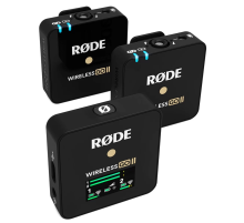 RODE Wireless GO II 2-канальная накамерная система со встроенным микрофоном в передатчик