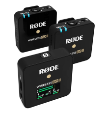 RODE Wireless GO II 2-канальная накамерная система со встроенным микрофоном в передатчик