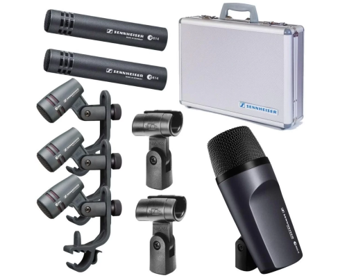 Sennheiser E 600 SERIES DRUM CASE Комплект микрофонов для озвучивания барабанной установки