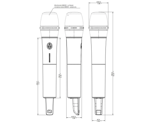 Sennheiser EW-D SKM-S Ручной передатчик системы Evolution Wireless Digital