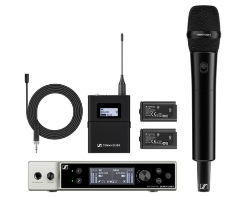 Sennheiser EW-DX MKE 2 / 835-S SET Радиосистема с ручным и петличными микрофонами