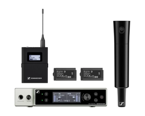 Sennheiser EW-DX SK / SKM-S BASE SET Радиосистема с ручным и поясным передатчиками