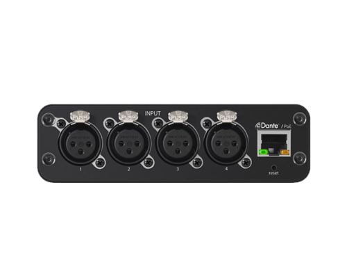 Shure ANI4IN-XLR Аудиоинтерфейс Dante, 4x0