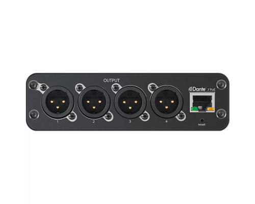 Shure ANI4OUT-XLR Аудиоинтерфейс Dante, 0x4