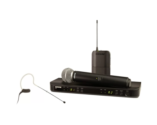 Shure BLX1288/MX53 Радиосистема с ручным и головным микрофоном