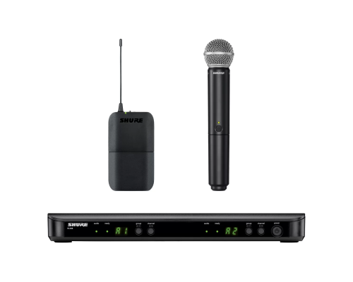 Shure BLX1288/SM58 Радиосистема с ручным и поясным передатчиками